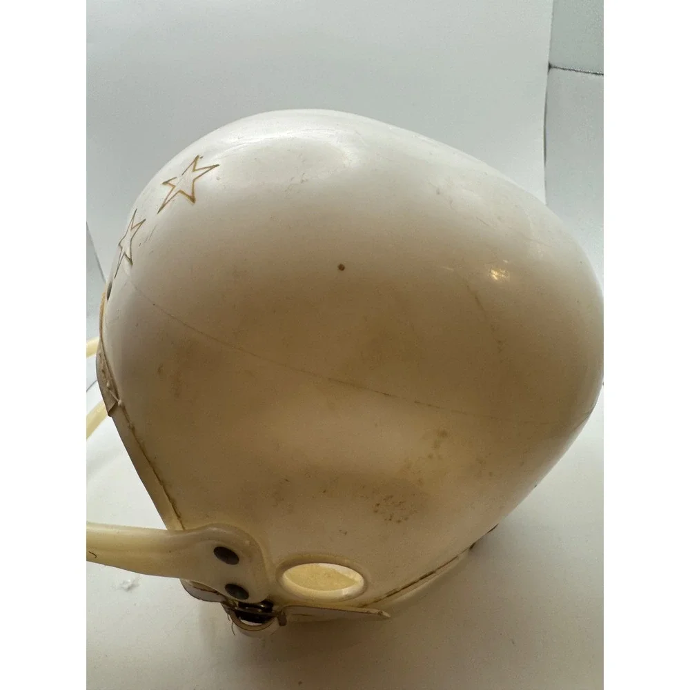 Vintage Sears 2474 M Youth Football Helmet Stars Face Guard‎ shoulder Pads